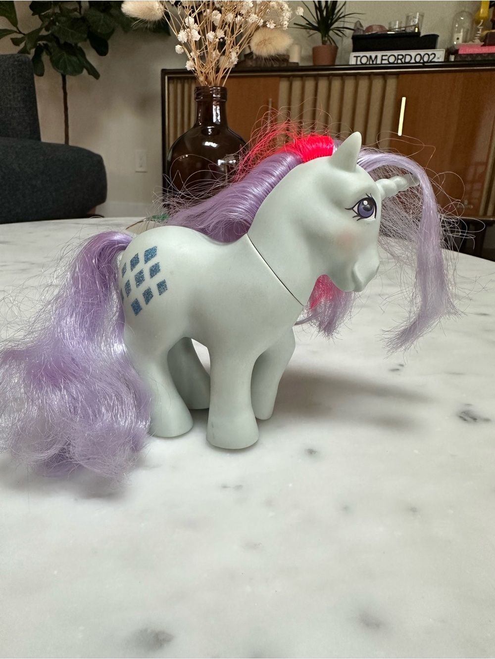 Vintage G1 (Generation 1) Sparkler unicorn My Little Pony